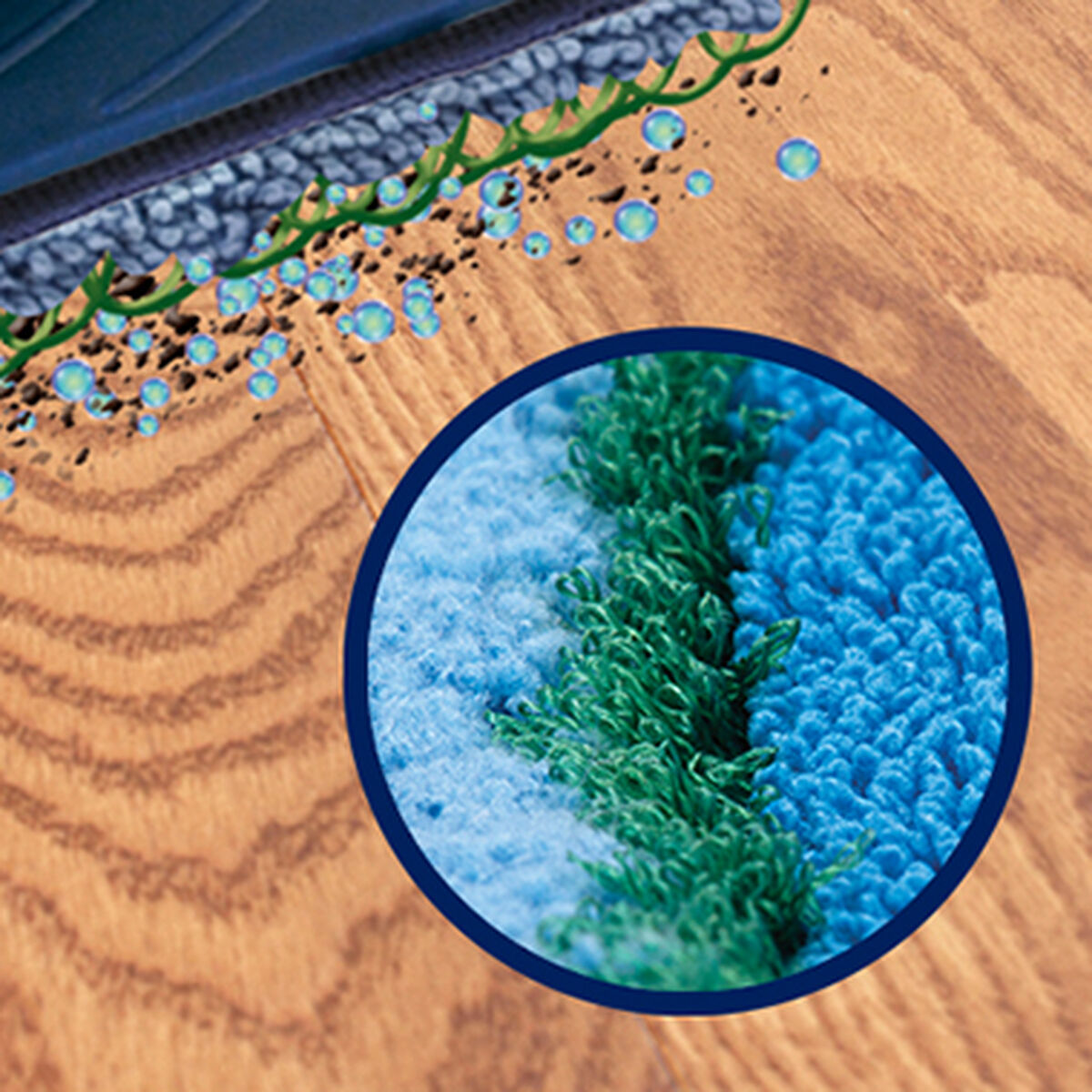 Washable Wet Mopping Pads for Braava jet&reg; m6 Robot Mop, , large image number 2