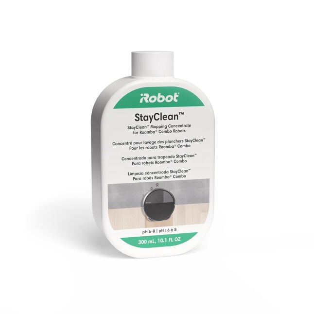Concentr&eacute; pour lavage des planchers StayClean&trade; pour Robots Roomba&reg; s&eacute;rie&nbsp;400 (4000), s&eacute;rie&nbsp;500 et s&eacute;rie&nbsp;700 Combo