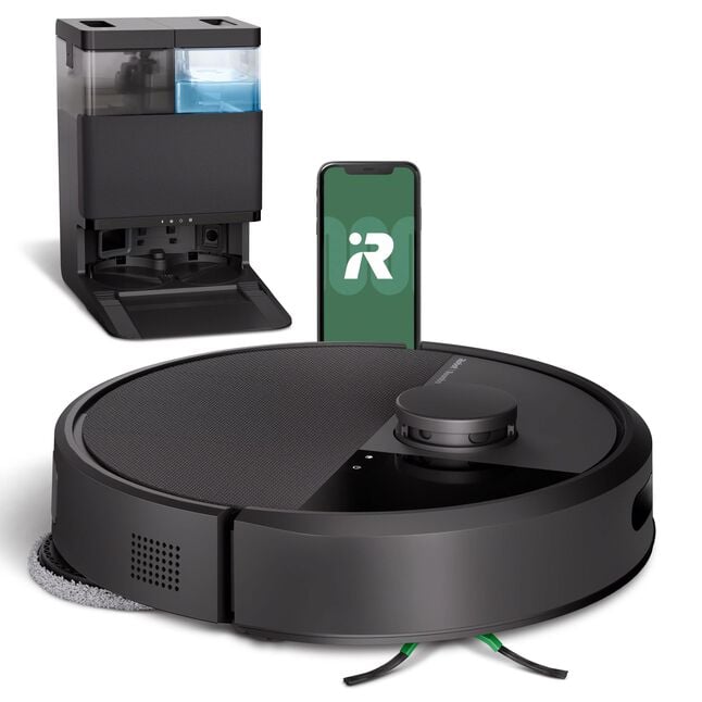 Robot Roomba&reg; Plus&nbsp;405 Combo + base AutoWash&trade; - Noir