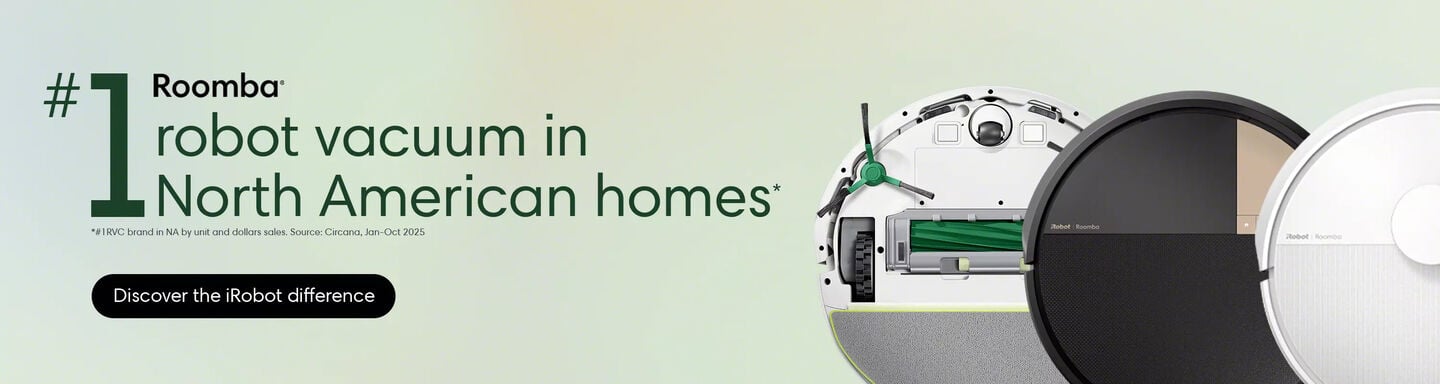 #1 Robot Vacuum Brand in America