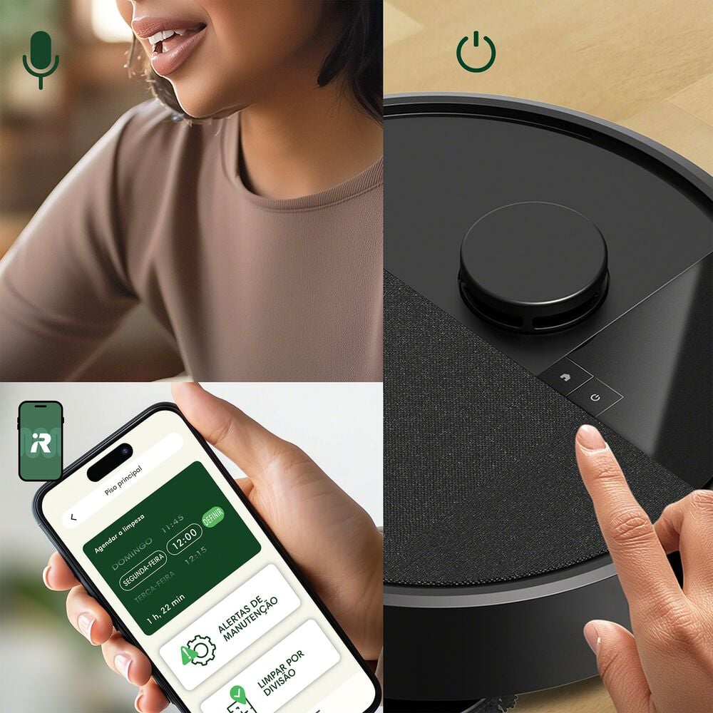 Tr&ecirc;s formas de controlo