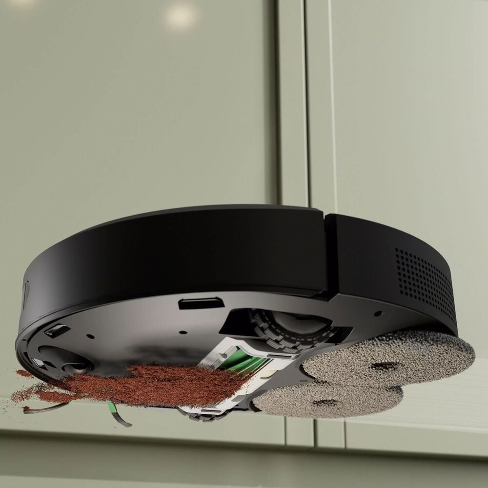 Sterke zuigkracht. Grondig dweilen.